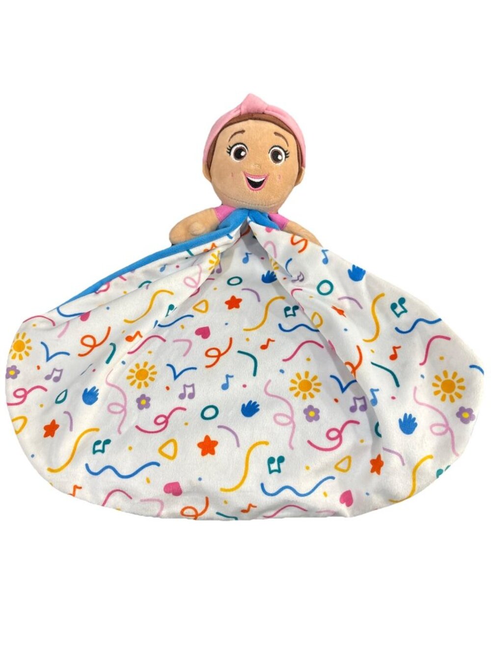 Gund Ms. Rachel Huggable Lovey Security Blanket Plush Toy